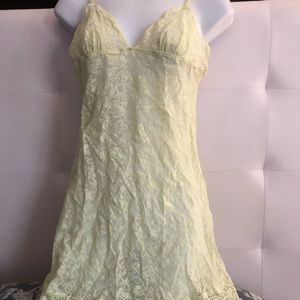Victoria's Secret Sexy Lingerie lace slip sz XL